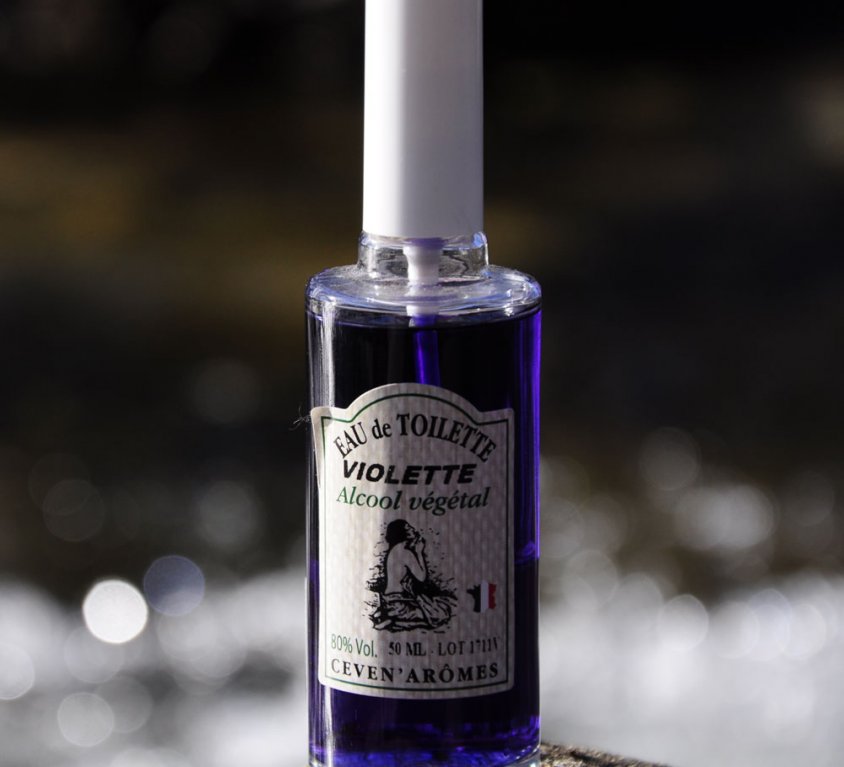 Eau de Toilette à la Violette – Alcool Végétal